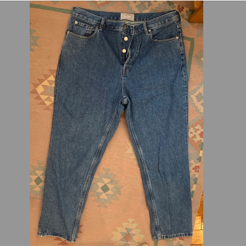 Everlane High Rise Cheeky Straight Jean